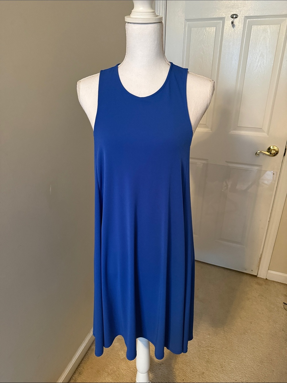 Express Royal Blue Sleeveless Top